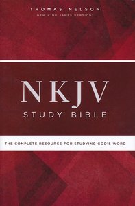 NKJV study bible multicolor hardcover