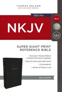 NKJV super giant print Ref. bible