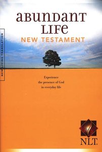 NLT new testament multicolor paperback