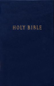 NLT pew bible blue hardcover