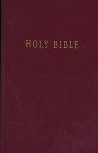NLT pew bible burgundy hardcover
