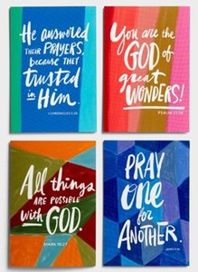 Grusskarte für dich betend (4) scriptures