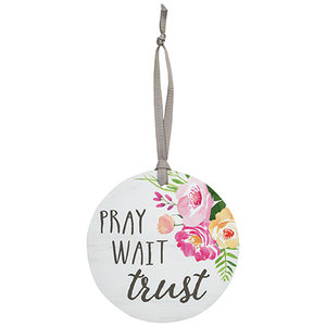 Ornament pray wait trust