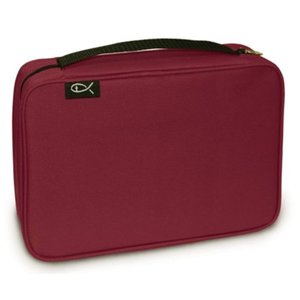 Biblecover large burgundy basic