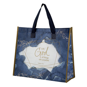 Totebag with God all things