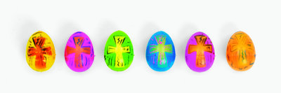 Easter pastic toy eggs (6)