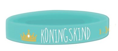 Armband siliconen Koningskind