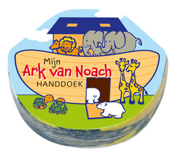 Handdoekje ark van noach 30x30cm 