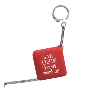 Sleutelhanger rolmaat God's liefde