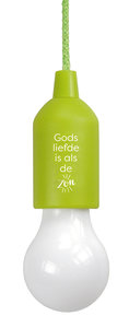 Led lamp groen Gods liefde is als de zon