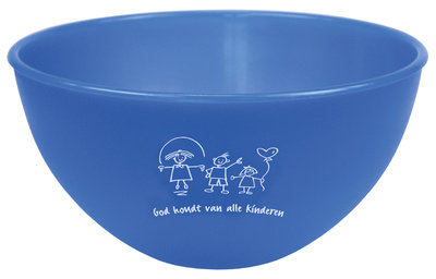 Mueslischaal God houdt van elle kinderen 15,5cm (4)