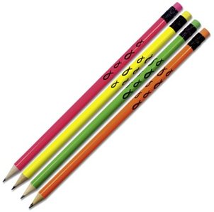 Pencils neon fish 