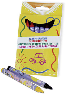 Textile crayons set 8