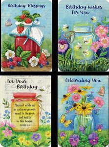 Cards birthday (4) joyful blessing