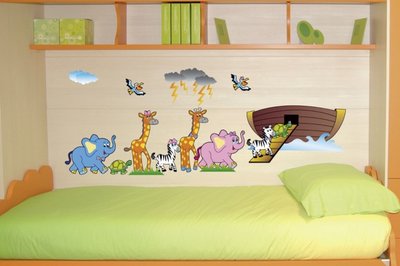 Wall decoration Noah's ark