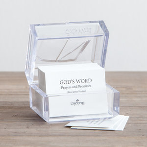 Versprechen-Kartenbox Gods Word