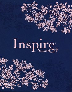 NLT Inspire Bible Blue Hardcover