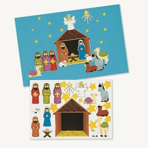 Nativity sticker sheet (12)