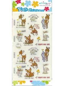 Fun stickers Deer and Rabbit (4)