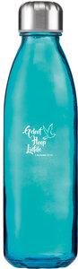 Waterbottle blue Geloof Hoop Liefde