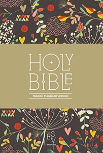 ESV compact bible flower softcover