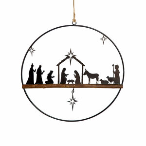 Kersttafereel in ring 
