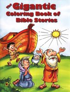Kleurboek - Gigantic coloring book of bible stories