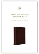 ESV LP compact bible brown leatherlook