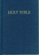 KJVA compact bible blue hardcover
