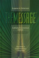 MESSAGE catholic ecumenical edition colour Hardcover