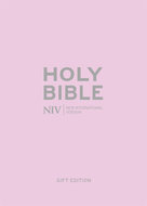 NIV compact bible pink leatherlook