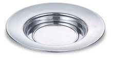 Bread plate polished aluminum