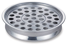 Communion tray polished aluminum