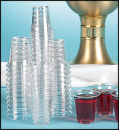 Plastic disposable communioncups box 1000