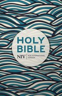 NIV pocket bible blue paperback