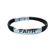 Armband siliconen faith