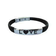 Bracelet love silicone