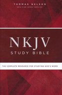 NKJV study bible multicolor hardcover