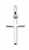 Silver pendant cross 15,5x9mm