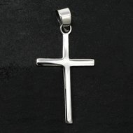 Silberanhänger Kreuz 30x17x1mm