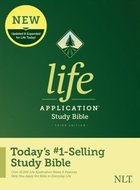 NLT life application bible green hardcover