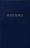 NLT pew bible blue hardcover