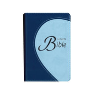 Segond 1910 bible French blue leatherlook