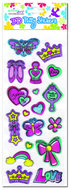 Puffy stickers princess (3)