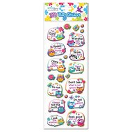 Puffy stickers wise owls (3)