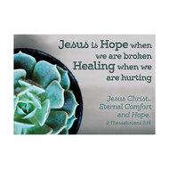 Ansichtkaart (6) Jesus is hope