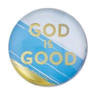 Magnet glass round God is good