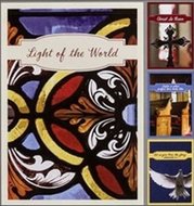 Grusskarte Ostern (4) light of the world