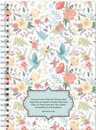 Journal wirebound Floral Romans 8:28