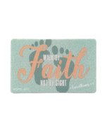 Doormat walk by faith